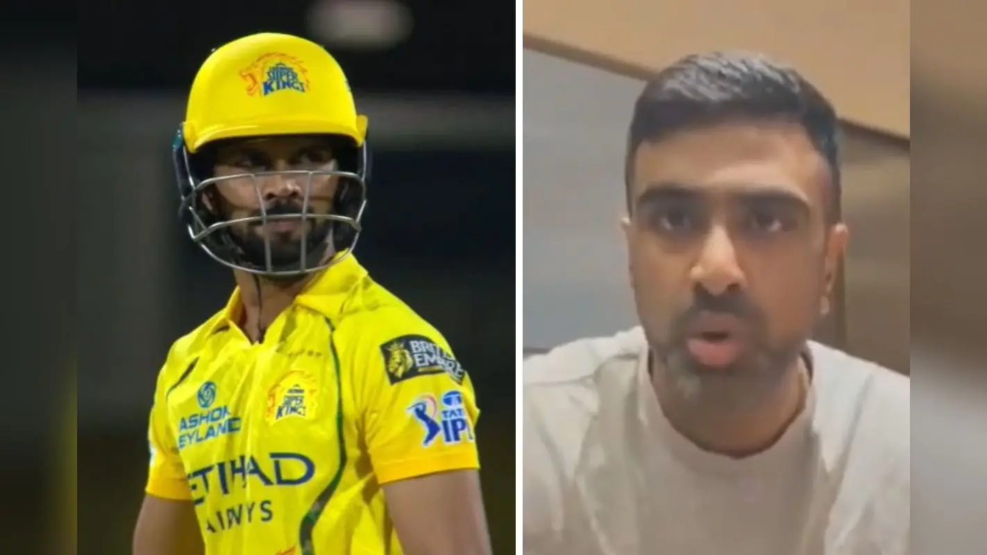 रविचंद्रन अश्विन की रुतुराज गायकवाड़ को सलाह-हवा में शॉट न खेलें