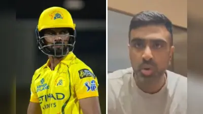 रविचंद्रन अश्विन की रुतुराज गायकवाड़ को सलाह-हवा में शॉट न खेलें