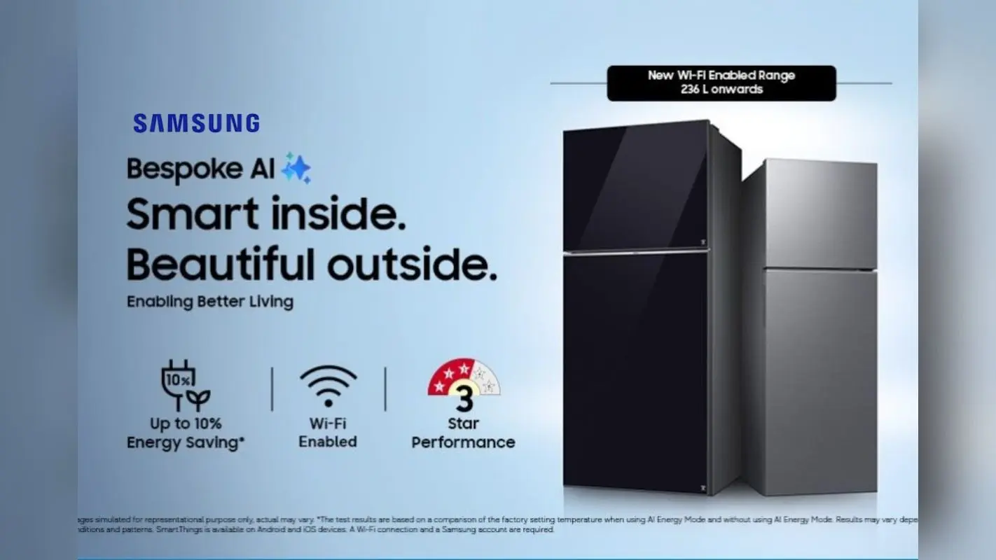 ₹26000 में आया Samsung स्मार्ट फ्रिज, AI एनर्जी सेविंग और रिमोट कंट्रोल जैसे मिलेंगे फीचर्स