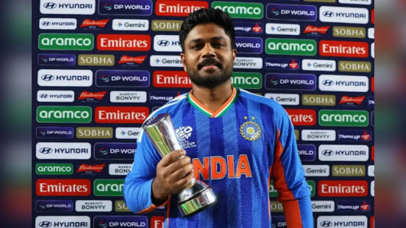 संजू सैमसन को मिला ICC अवॉर्ड, बने प्लेयर ऑफ द मंथ, टी20 वर्ल्ड कप में दिखाया था दम