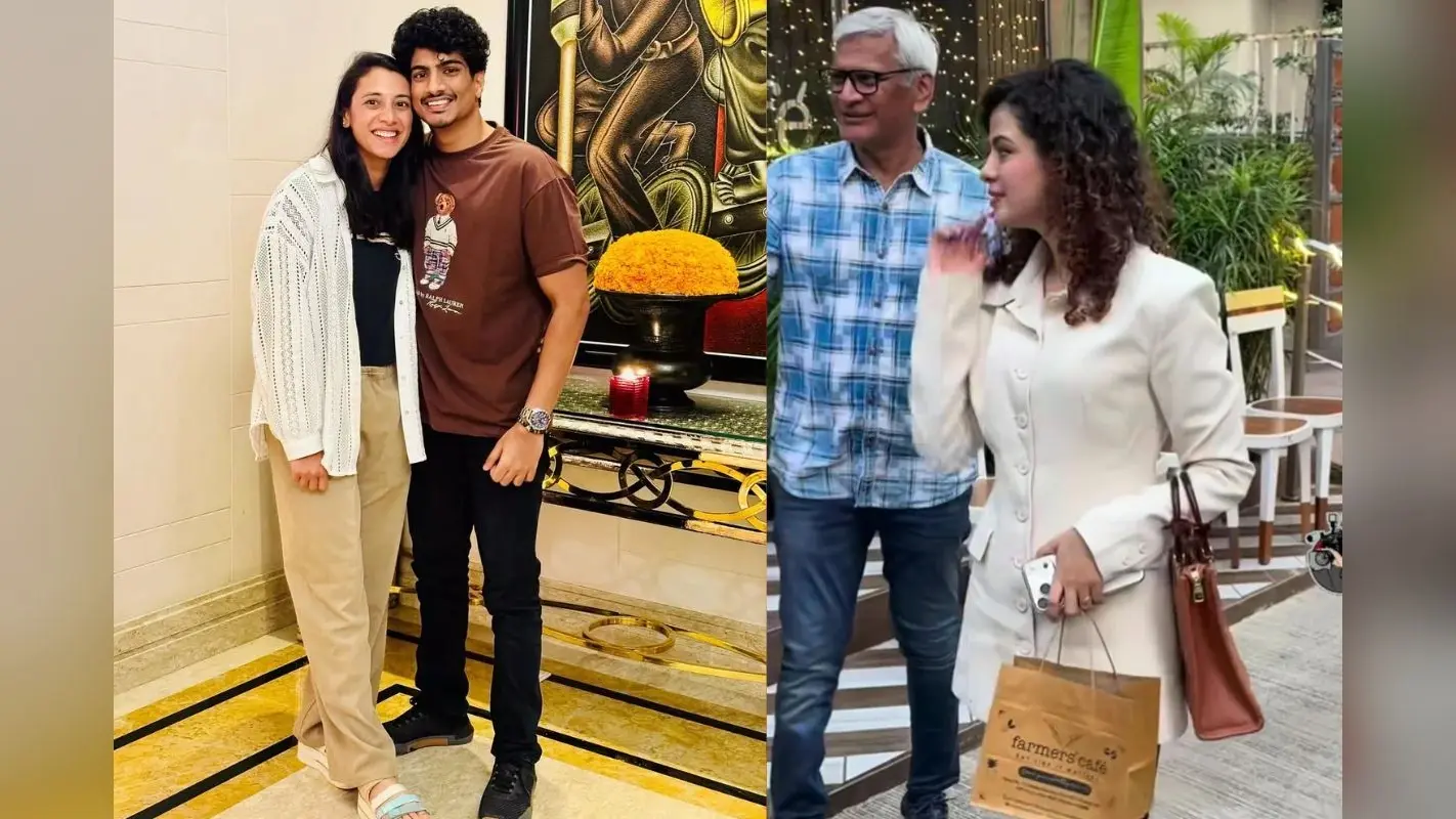 स्मृति के पिता और पलक मुच्छल आए साथ नजर, क्या पलाश संग हो गया पैचअप?