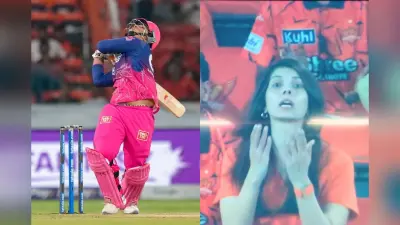 Video: डक पर आउट हुए वैभव सूर्यवंशी, स्टैंड्स में दिखा काव्या मारन का एग्रेसिव रिएक्शन