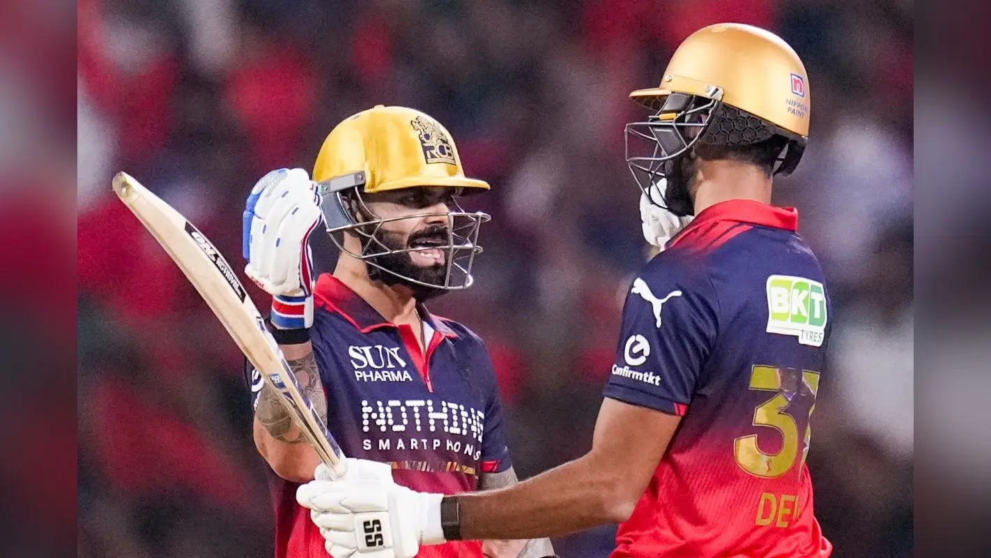 RCB vs GT: कोहली और पडिक्कल का धमाल, RCB ने GT को 5 विकेट से हराया