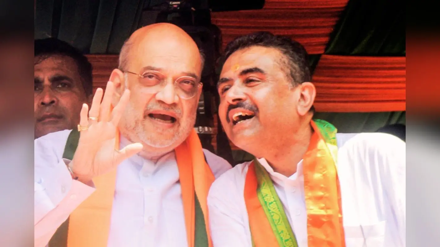 2021 में ममता बनर्जी नंदीग्राम में हारीं, इस बार भवानीपुर भी हारेंगी, शुभेंदु अधिकारी के नामांकन में गरजे अमित शाह