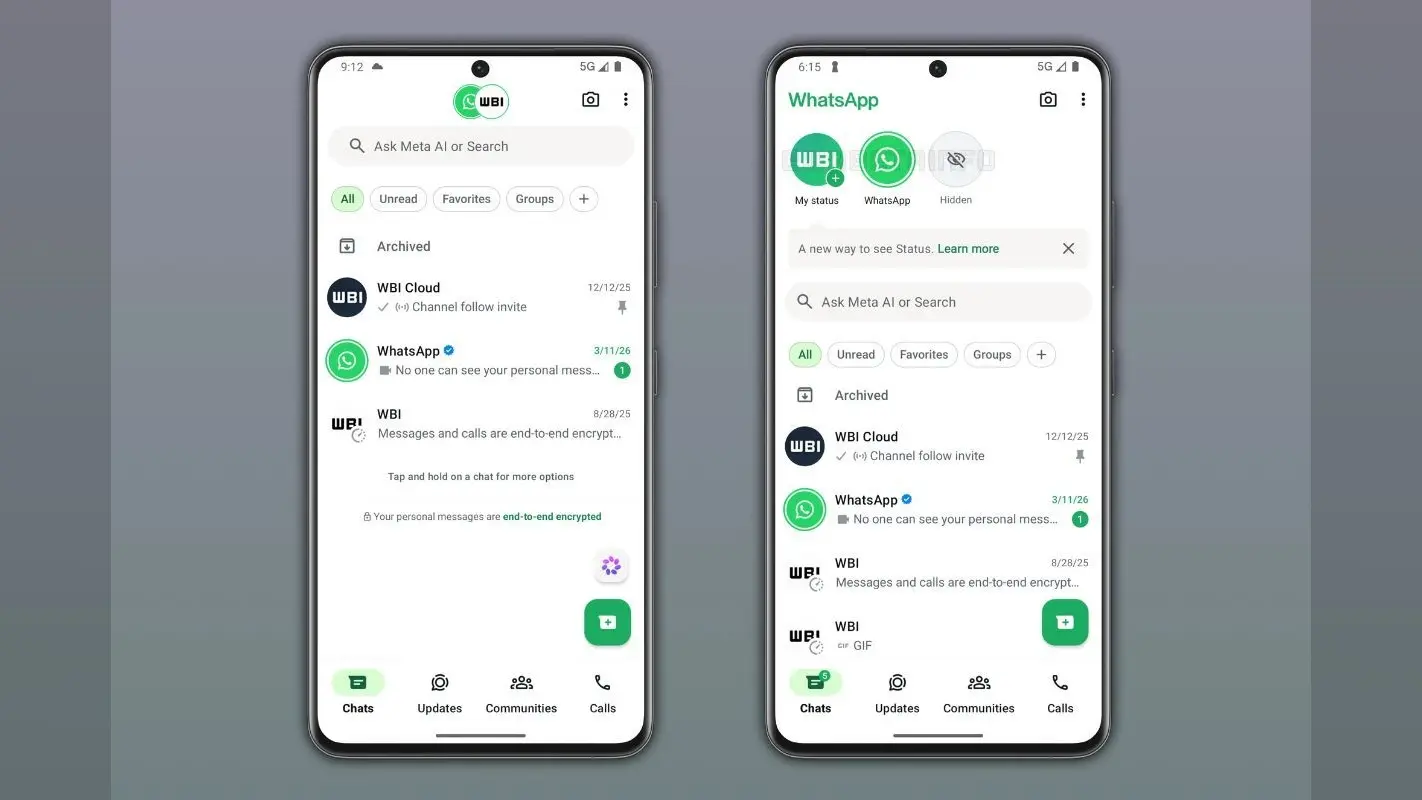 WhatsApp Status देखने के लिए नहीं जाना होगा Updates Tab में, Chats खोलते ही मिलेंगे सभी अपडेट