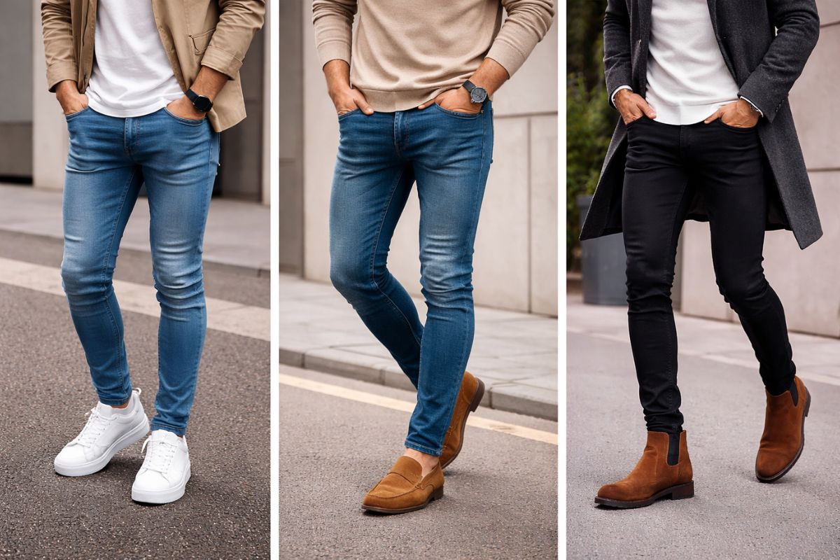 sleek footwear