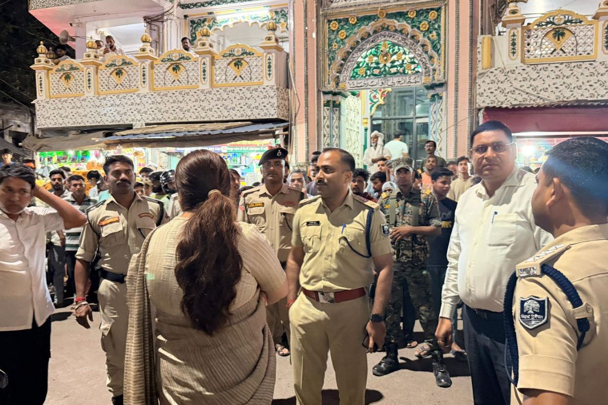 शहरी इलाके में चप्पे-चप्पे पर ड्रोन से निगरानी