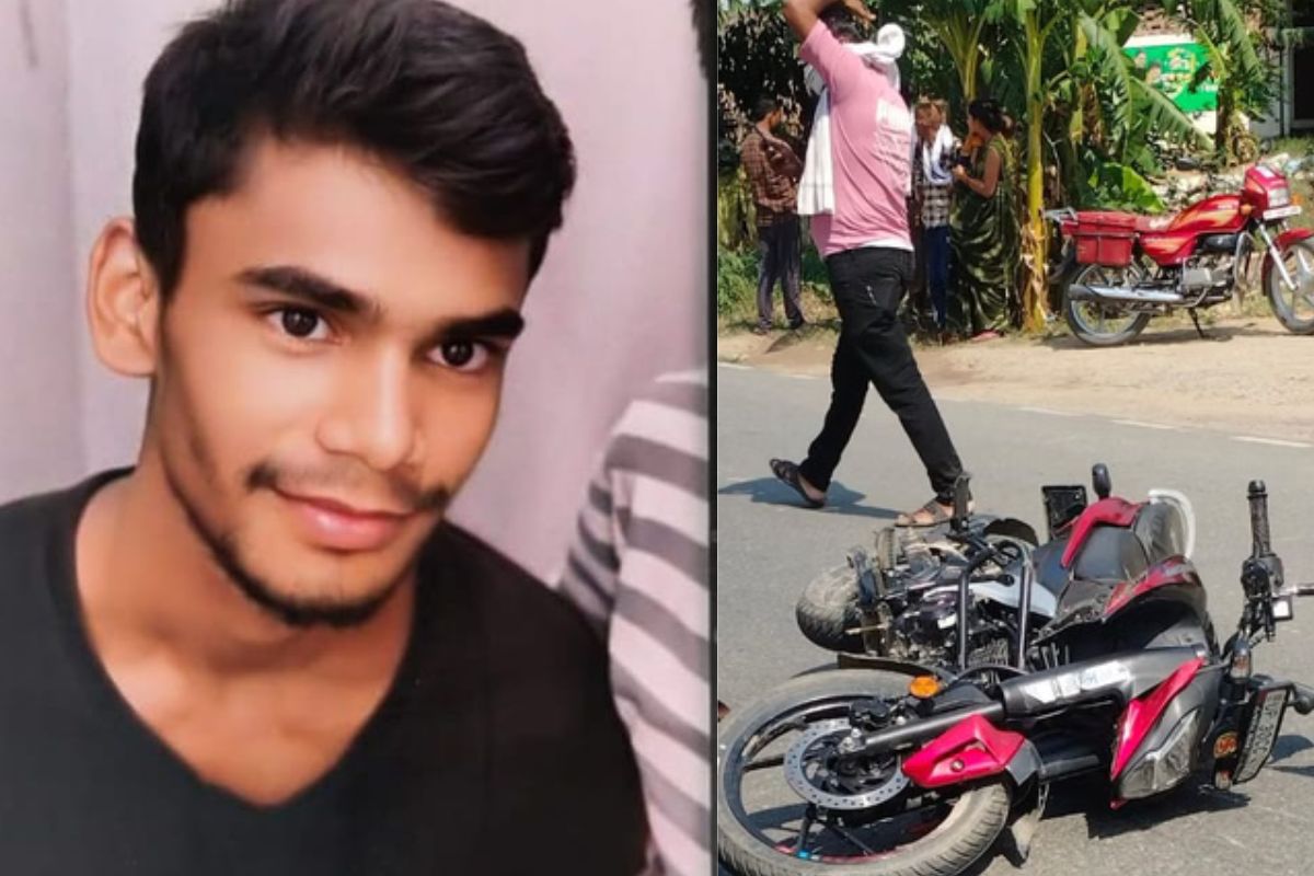 औरंगाबाद में अज्ञात वाहन ने बाइक सवार को रौंदा, 15 वर्षीय किशोर की मौत