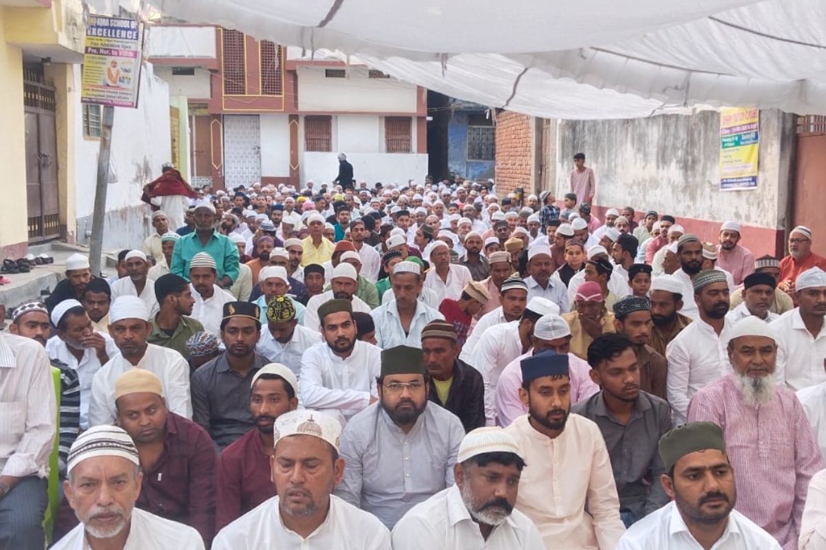 औरंगाबाद में अकीदत के साथ मनाया गया बकरीद का पर्व, मस्जिदों और ईदगाहों में उमड़ी नमाजियों की भीड़