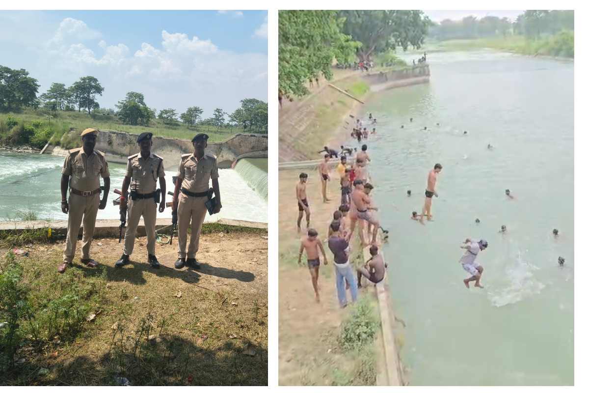 बगहा: रील और स्टंट के चक्कर में ‘डेथ ट्रैप’ बनी तिरहुत नहर, पुलिस की बढ़ी चौकसी