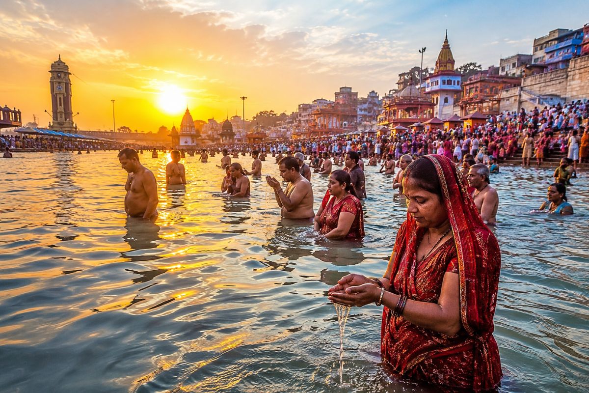 गंगा दशहरा है आज, जल्दी से नोट कर लें स्नान का शुभ मुहूर्त और मंत्र