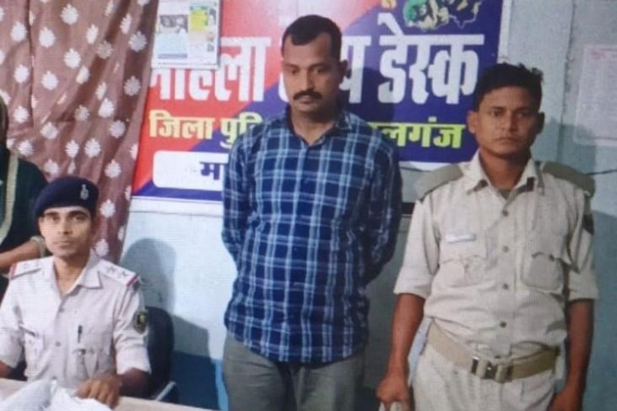 गोपालगंज से युवाओं को ‘सूखा नशा’ परोसने वाला गिरफ्तार