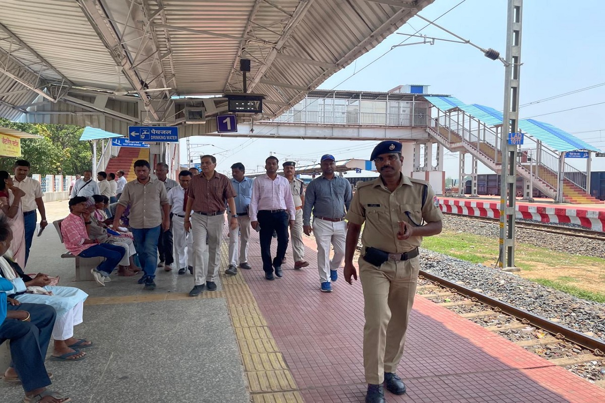 अमृत भारत योजना से चकाचक हो गया लोहरदगा का रेलवे स्टेशन, जल्द होगा उद्घाटन