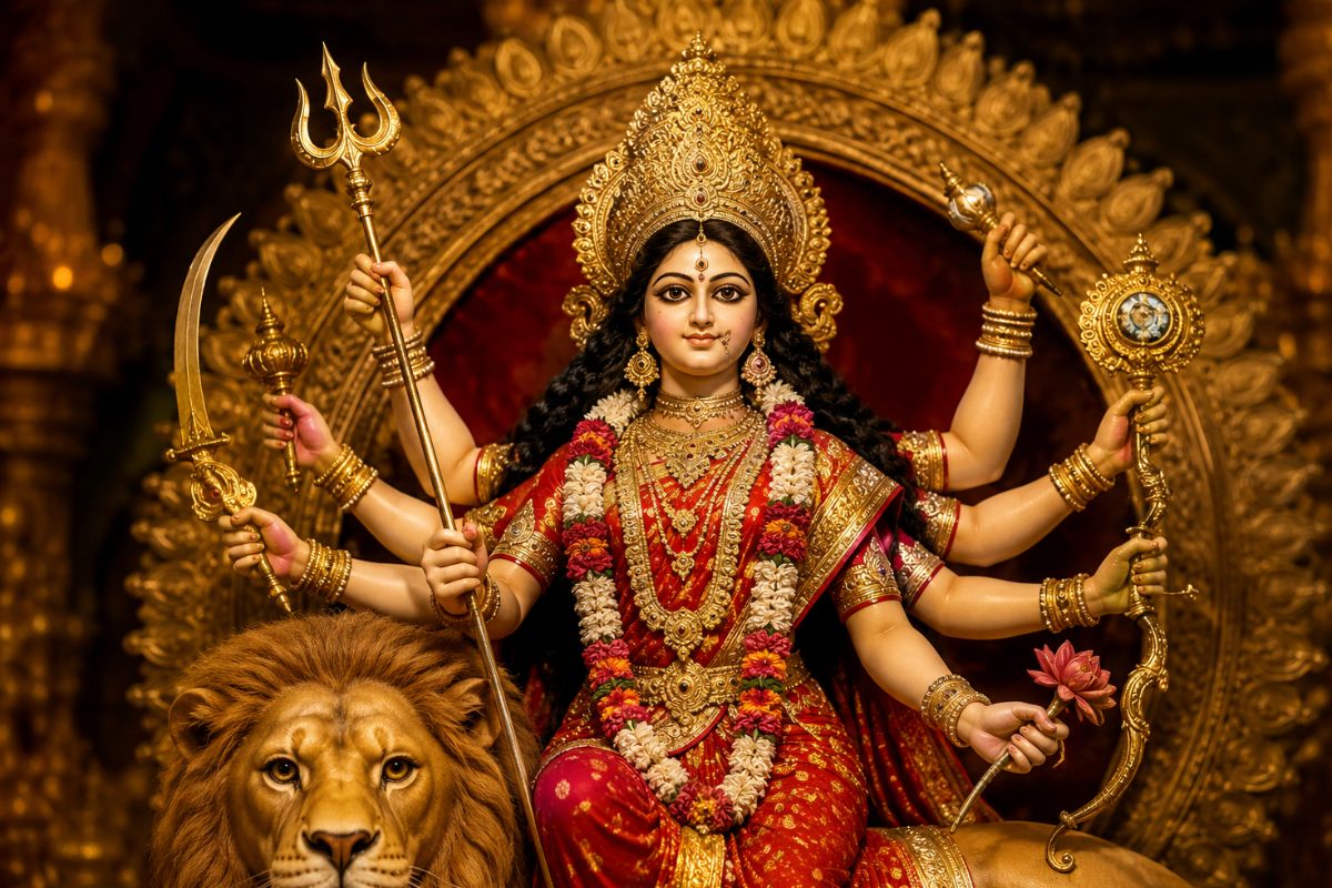 आज है अधिक मासिक दुर्गाष्टमी, करें व्रत कथा का पाठ, जीवन में आएगी खुशहाली