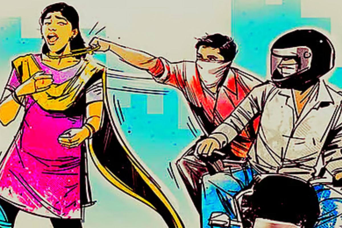 सीवान में बाजार जा रही रेलकर्मी की पत्नी को अपराधियों ने बनाया निशाना, मंगलसूत्र छीन हुए फरार