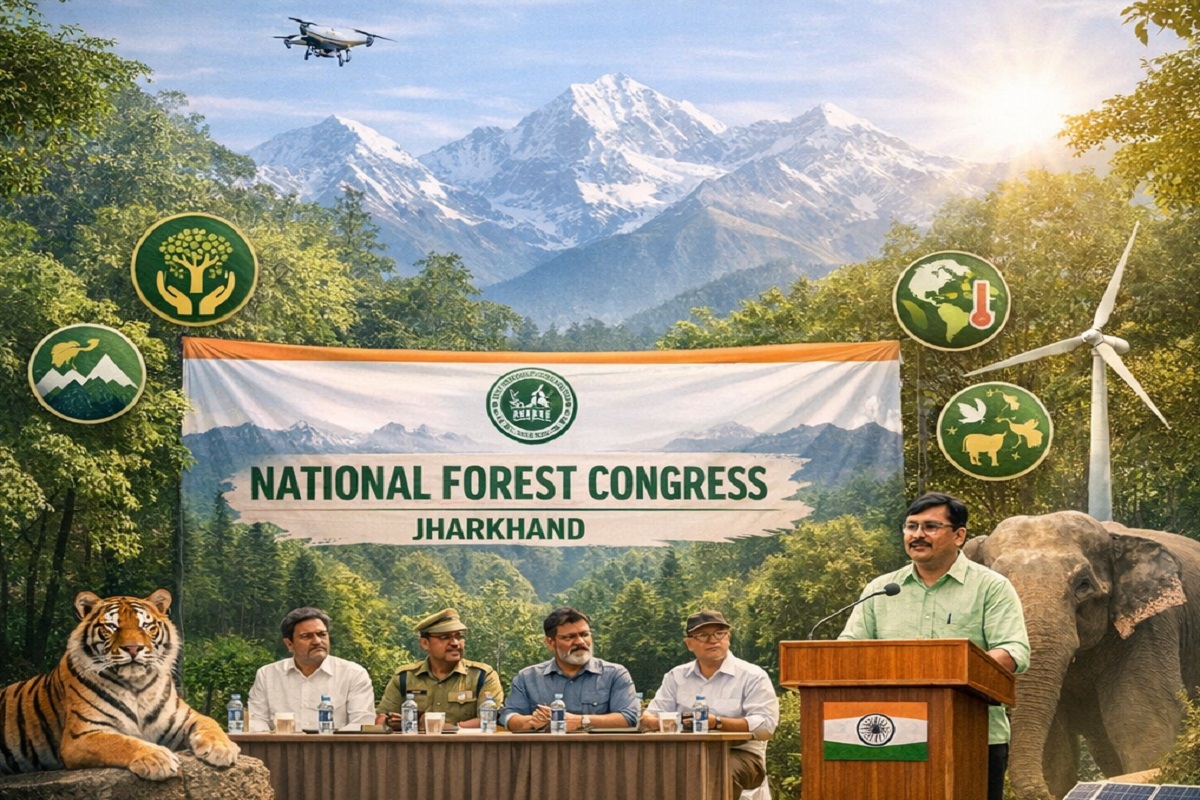 पहली बार होगा फॉरेस्ट कांग्रेस का आयोजन, झारखंड करेगा होस्ट