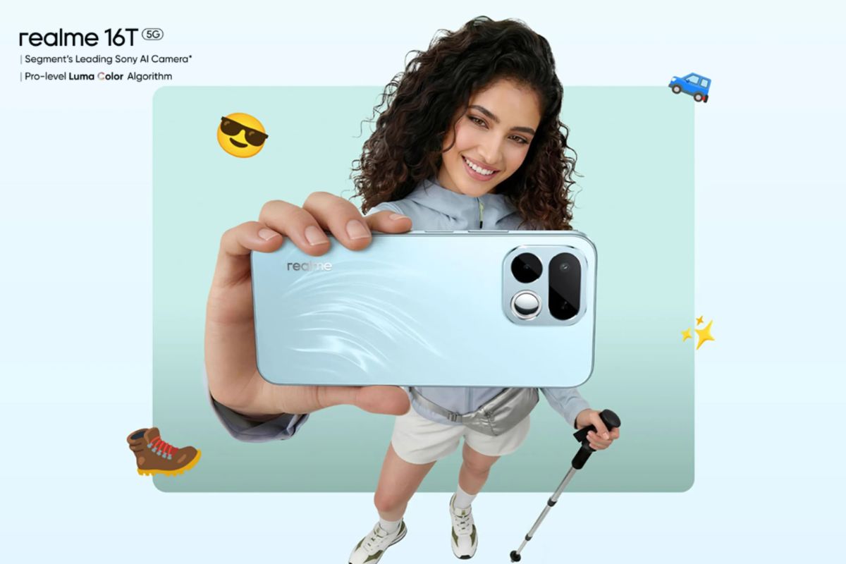 Realme 16T के फीचर्स लॉन्च से पहले रिवील, दमदार बैटरी के साथ मिलेगा 50MP कैमरा