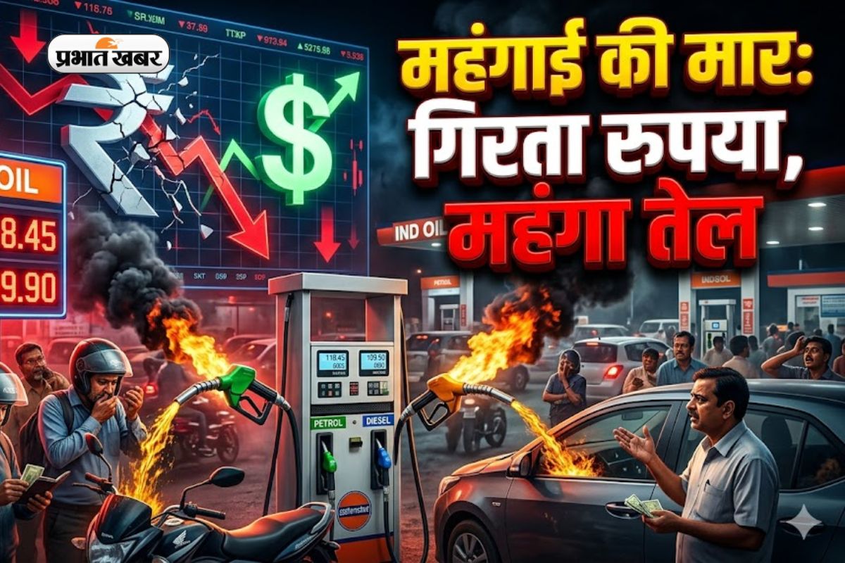 रुपया अगर ₹2 और टूटा तो बेकार जाएगी पेट्रोल-डीजल की ₹3 की बढ़ोतरी! SBI रिसर्च रिपोर्ट में बड़ा खुलासा