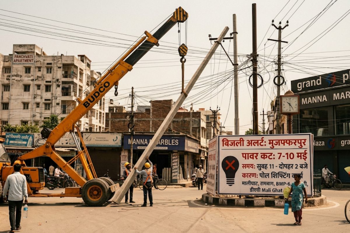 Muzaffarpur Power Cuts: 7 से 10 मई तक शहर के कई इलाकों में गुल रहेगी बत्ती, पूरी लिस्ट देखें