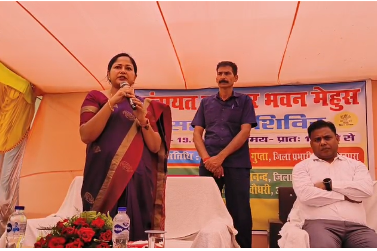 Shekhpura News: एनडीए सरकार ने अधिकारियों को जनता के प्रति जवाबदेह बनाया: मंत्री श्वेता गुप्ता