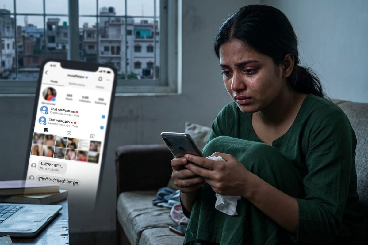 मुजफ्फरपुर की युवती को पुणे में ब्रोकर से दोस्ती पड़ी भारी, निजी तस्वीरें कीं वायरल!