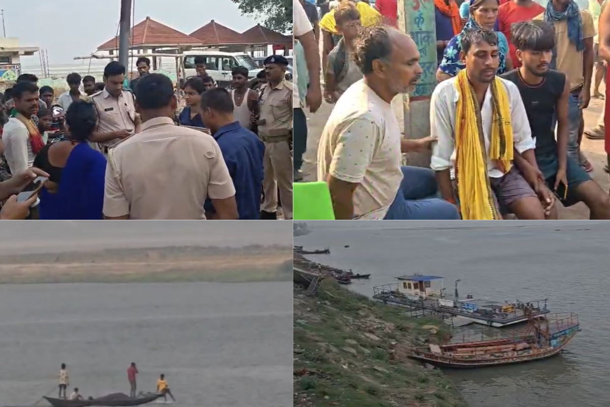 पटना में गंगा नदी में पलटी 14 लोगों से भरी नाव, अब तक 3 शव मिले, 4 की तलाश जारी