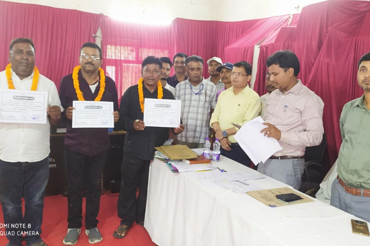 फारबिसगंज नगर परिषद सशक्त स्थायी समिति का चुनाव संपन्न, रोमांचक मुकाबले में मनोज सिंह, गणेश गुप्ता और मो. इस्लाम फिर जीते