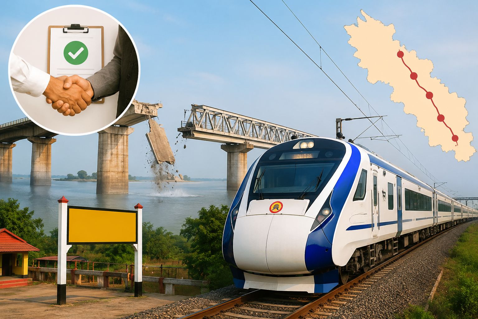 भागलपुर से खगड़िया-मानसी होकर कटिहार तक चलेगी ट्रेन
