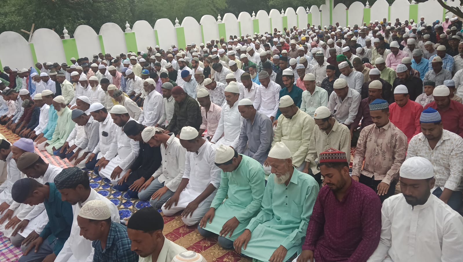 सहरसा में ईद-उल-अजहा की नमाज शांतिपूर्ण माहौल में अदा