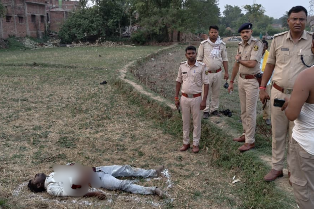 आरा में अज्ञात युवक का शव मिलने से इलाके में सनसनी, जांच में जुटी पुलिस