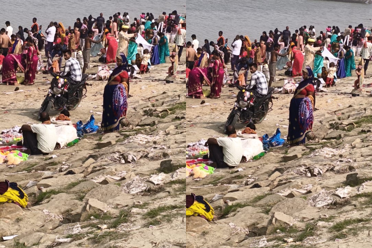 आरा में गंगा दशहरा पर आस्था का सैलाब, श्रद्धालुओं ने मां गंगा में लगाई डुबकी