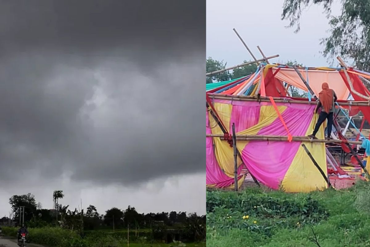 औरंगाबाद में बे-मौसम बारिश और ओलावृष्टि का कहर, खेतों में तबाही, शादी-ब्याह के रंग पड़े फीके