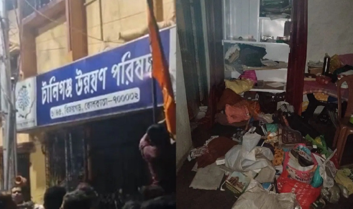रिजल्ट के बाद बंगाल कई जिलों में उपद्रव, भाजपा ने अरूप बिश्वास के पार्टी कार्यालय पर किया कब्जा