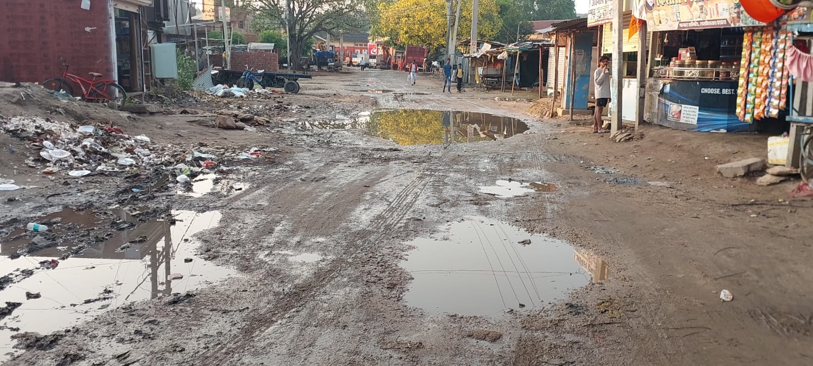 बेमौसम बारिश ने खोली नगर परिषद की पोल, 46 लाख खर्च के बाद भी शहर की स्थिति नारकीय