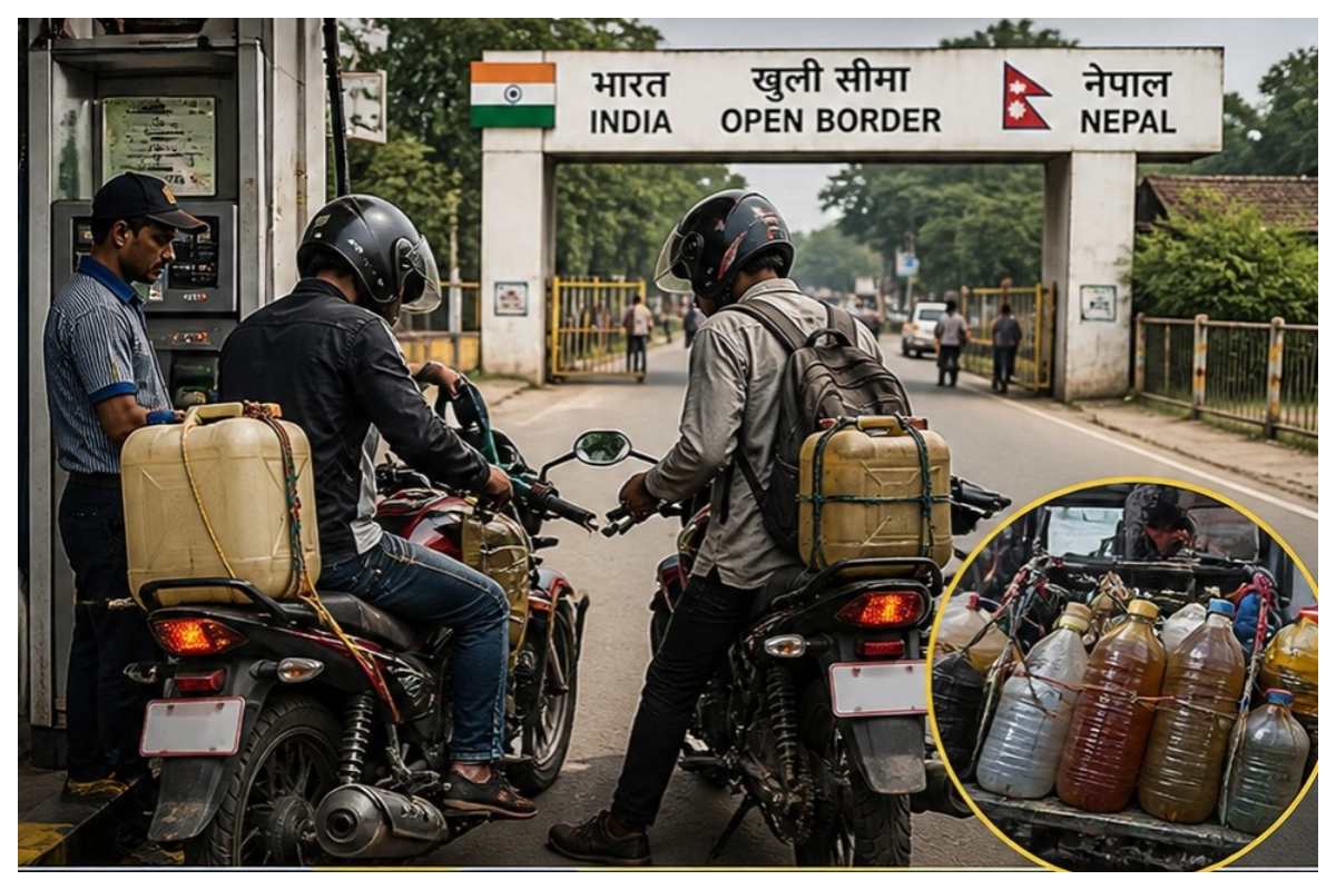 Bettiah News: भारत-नेपाल सीमा पर तेल का खेल: बाइक की टंकी फुल कर सरहद पार कर रहे तस्कर