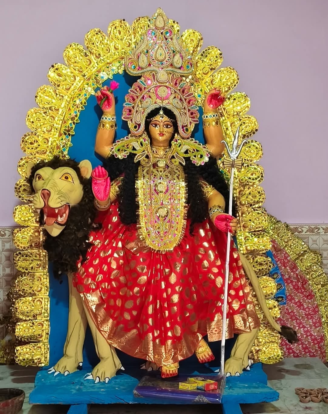 श्रद्धालुओं ने मां गंधेश्वरी से की सुख-समृद्धि की कामना