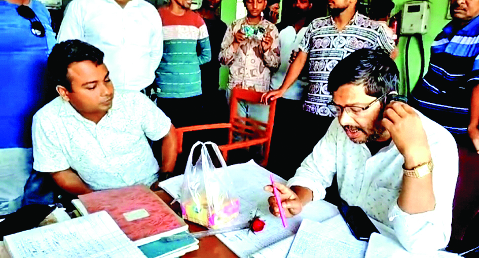 बिजली ठप होने पर ग्रामीणों ने दिखायी गांधीगीरी
