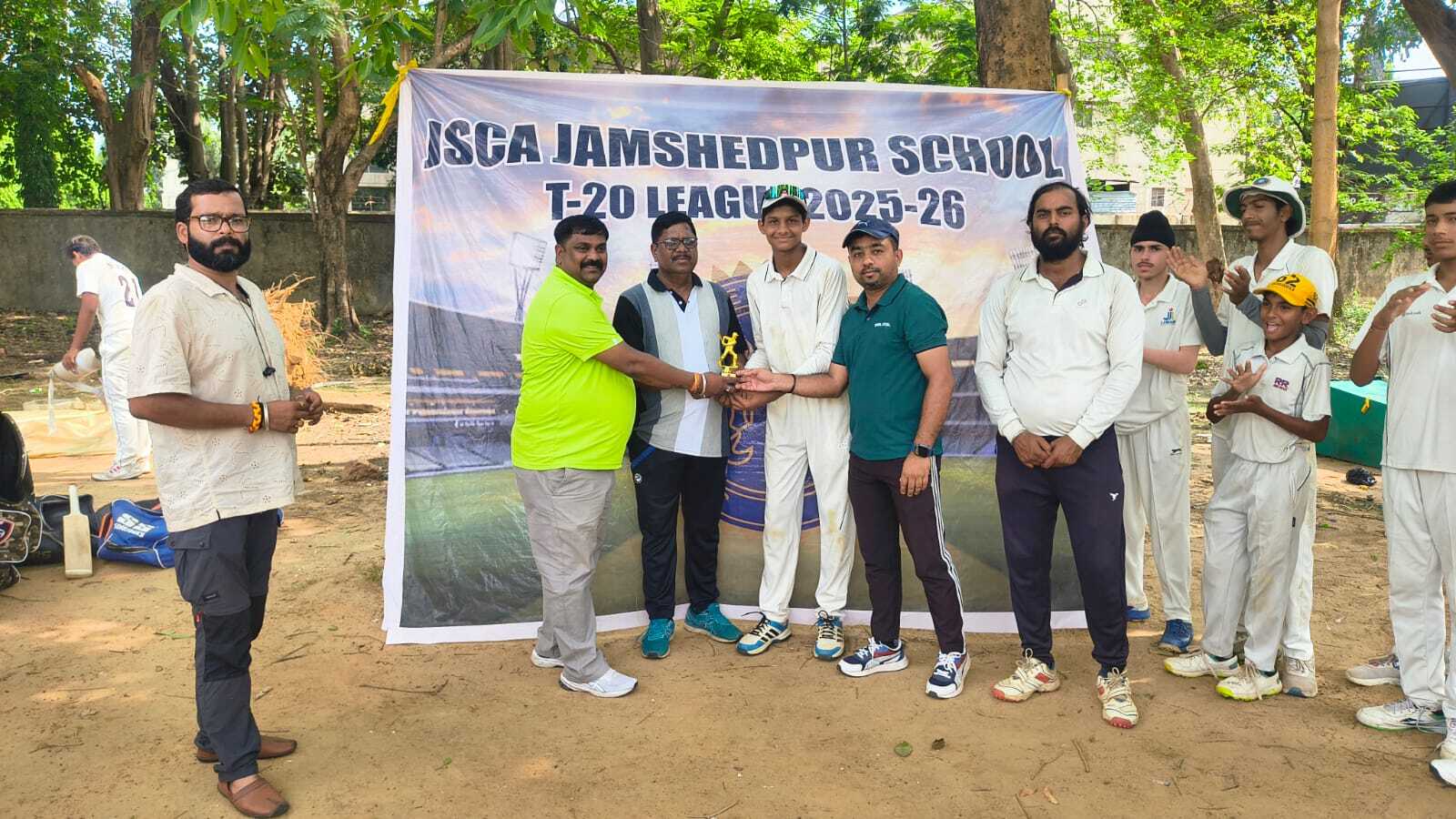 Jsca school league : जुस्को स्कूल बिष्टुपुर की टीम 20 रन से जीती