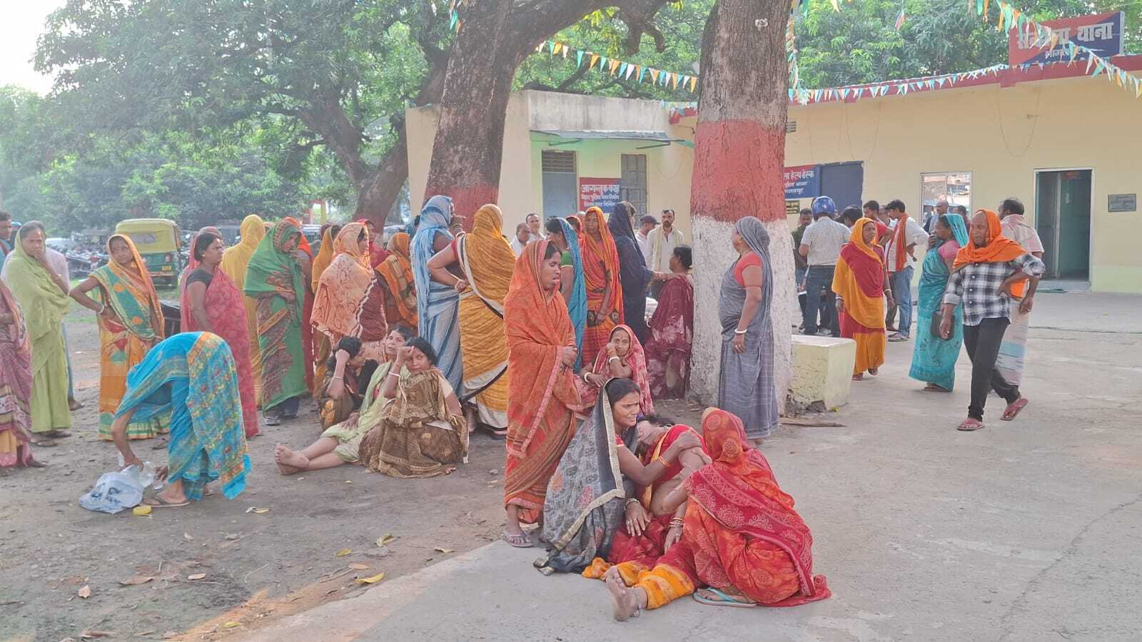 Bhagalpur, सन्हौला में अनियंत्रित ट्रक ने वाइक चालक को कुचलकर हुआ फरार