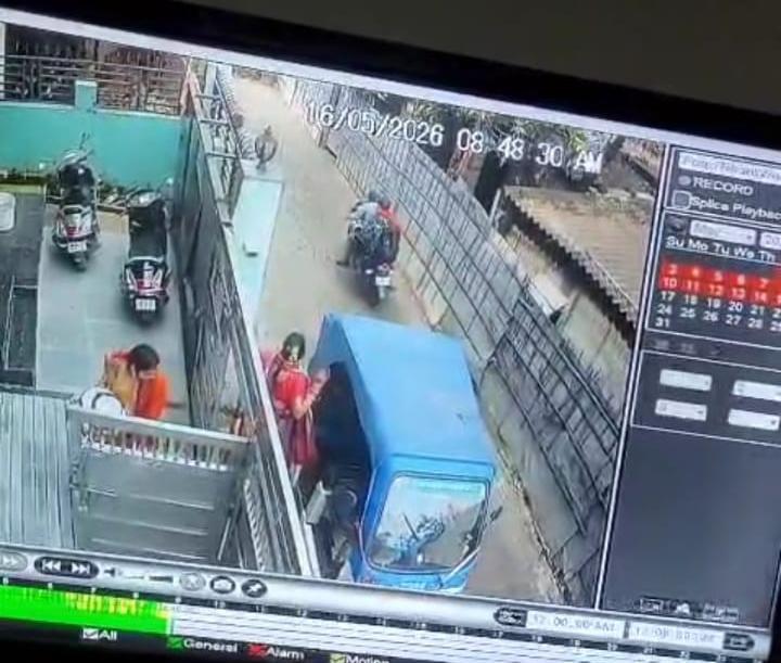 गुलाबबाग में बाइक सवार उचक्कों ने महिला के गले से 12 ग्राम सोने की चेन झपटी