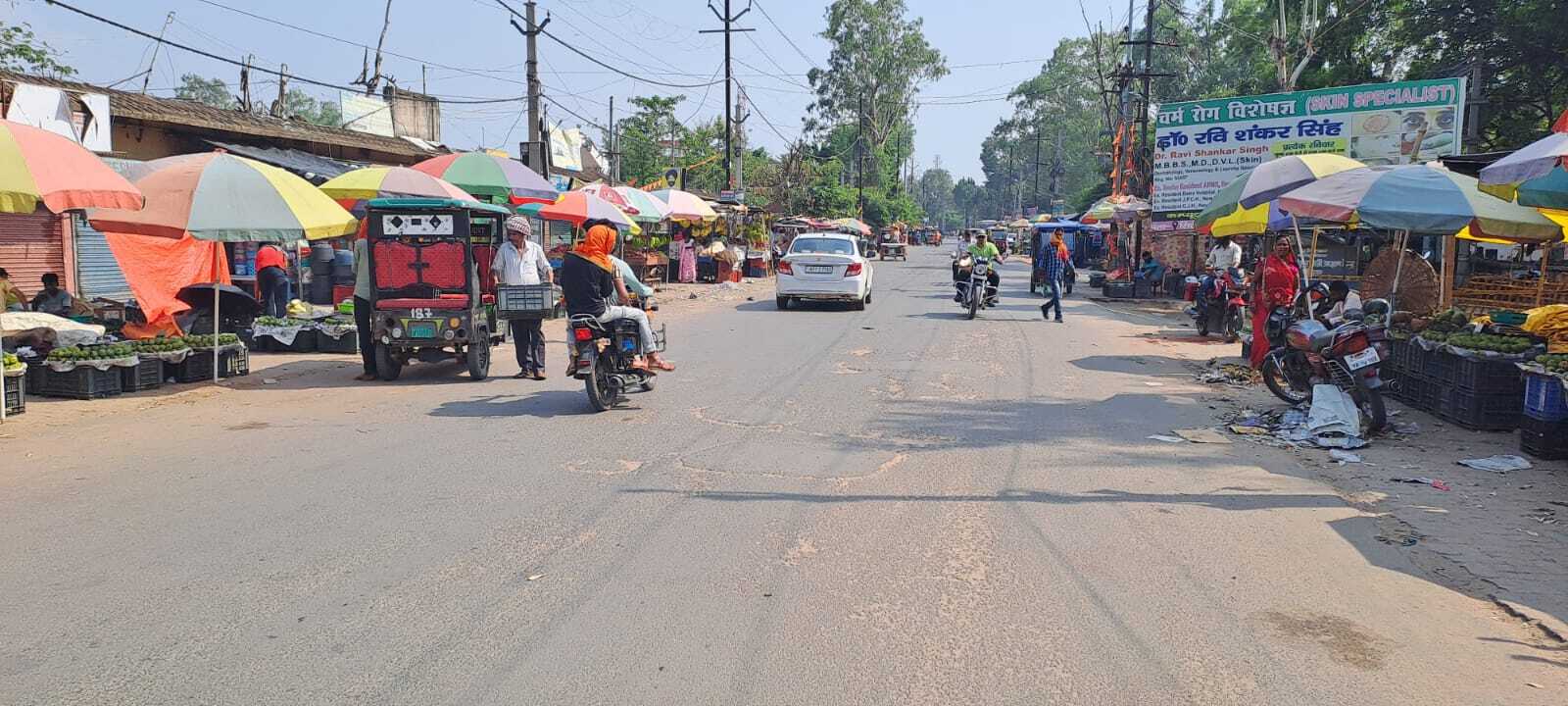 गोड्डा में दो दिन से बेहाल कर रही उमस और तेज धूप