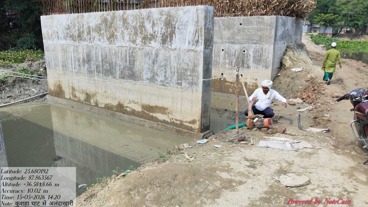 नया डायवर्सन तैयार ग्रामीणों को मिली राहत