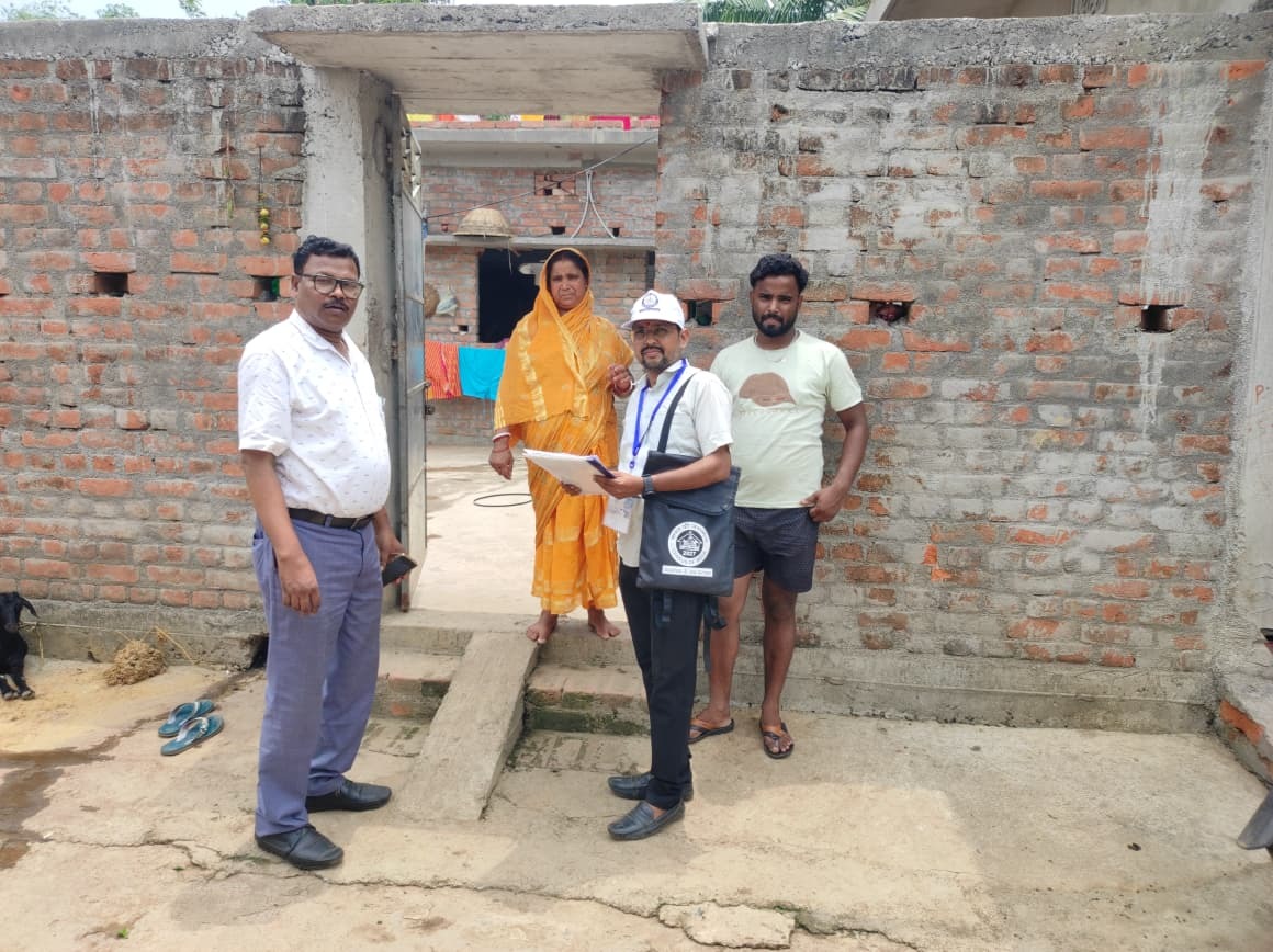 गृह सूचीकरण व मकान गणना कार्य लिया जायजा