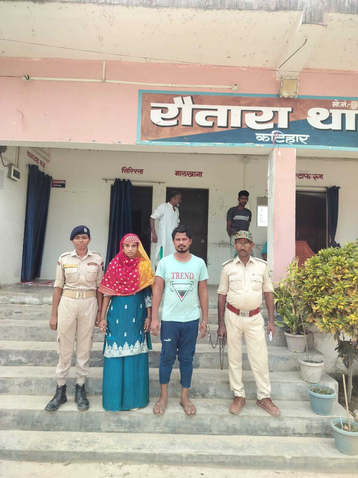 दो आरोपितों को पुलिस ने गिरफ्तार कर भेजा जेल
