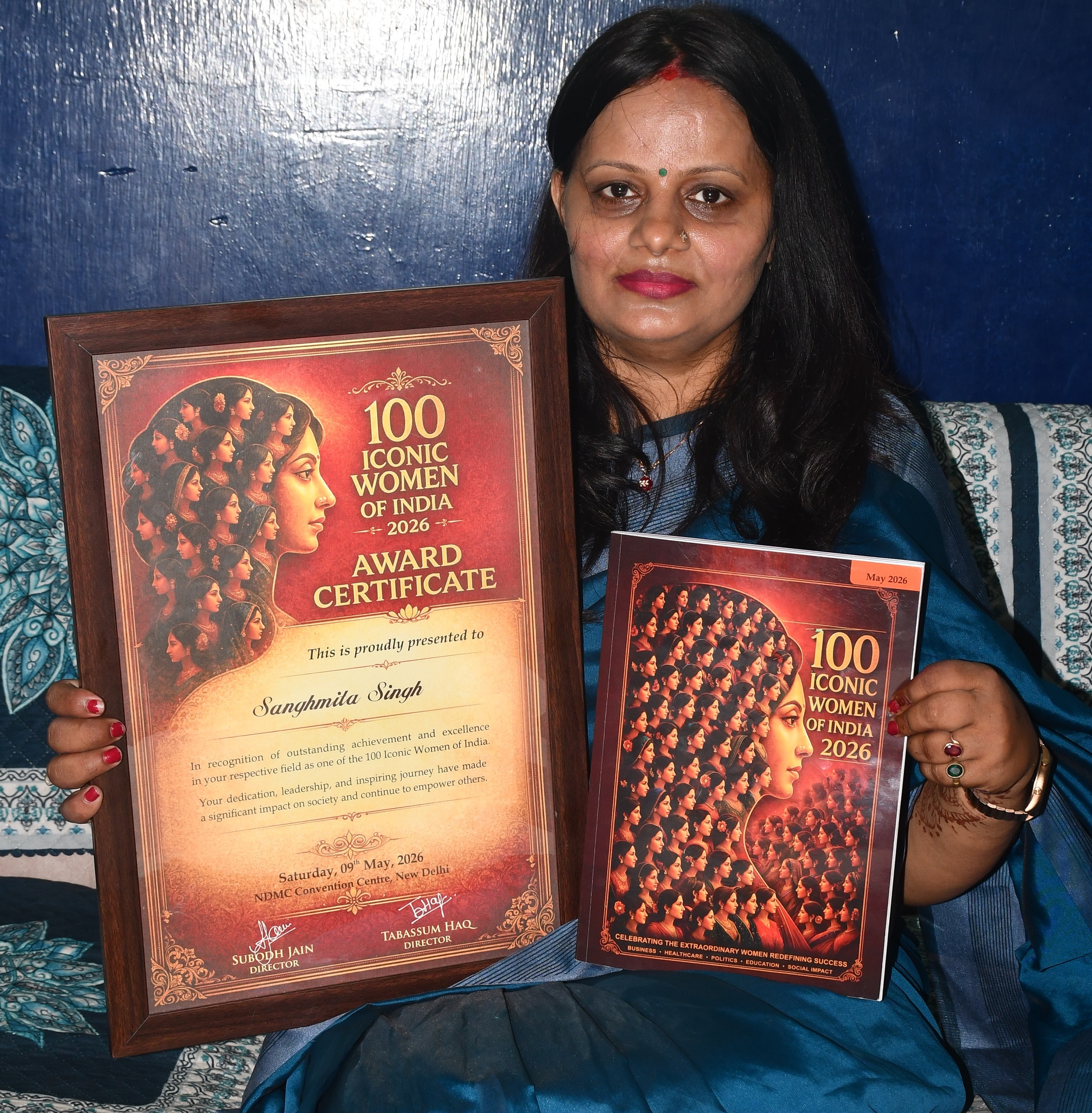 Bokaro News : बोकारो की डॉ संघमिता 100 आइकॉनिक वीमेन ऑफ इंडिया सूची में शामिल