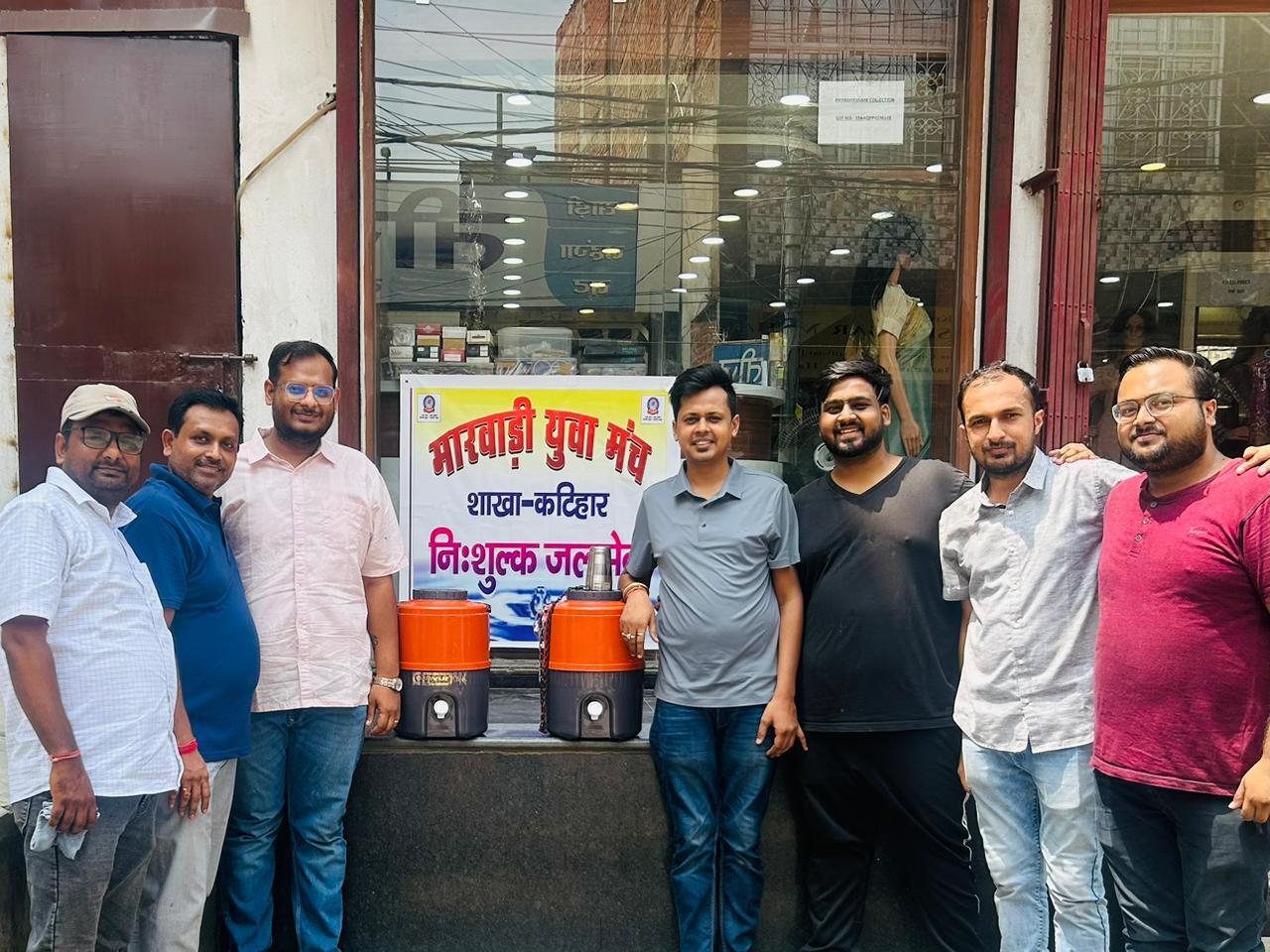 अमृतधारा निःशुल्क पेयजल सेवा का शुभारंभ