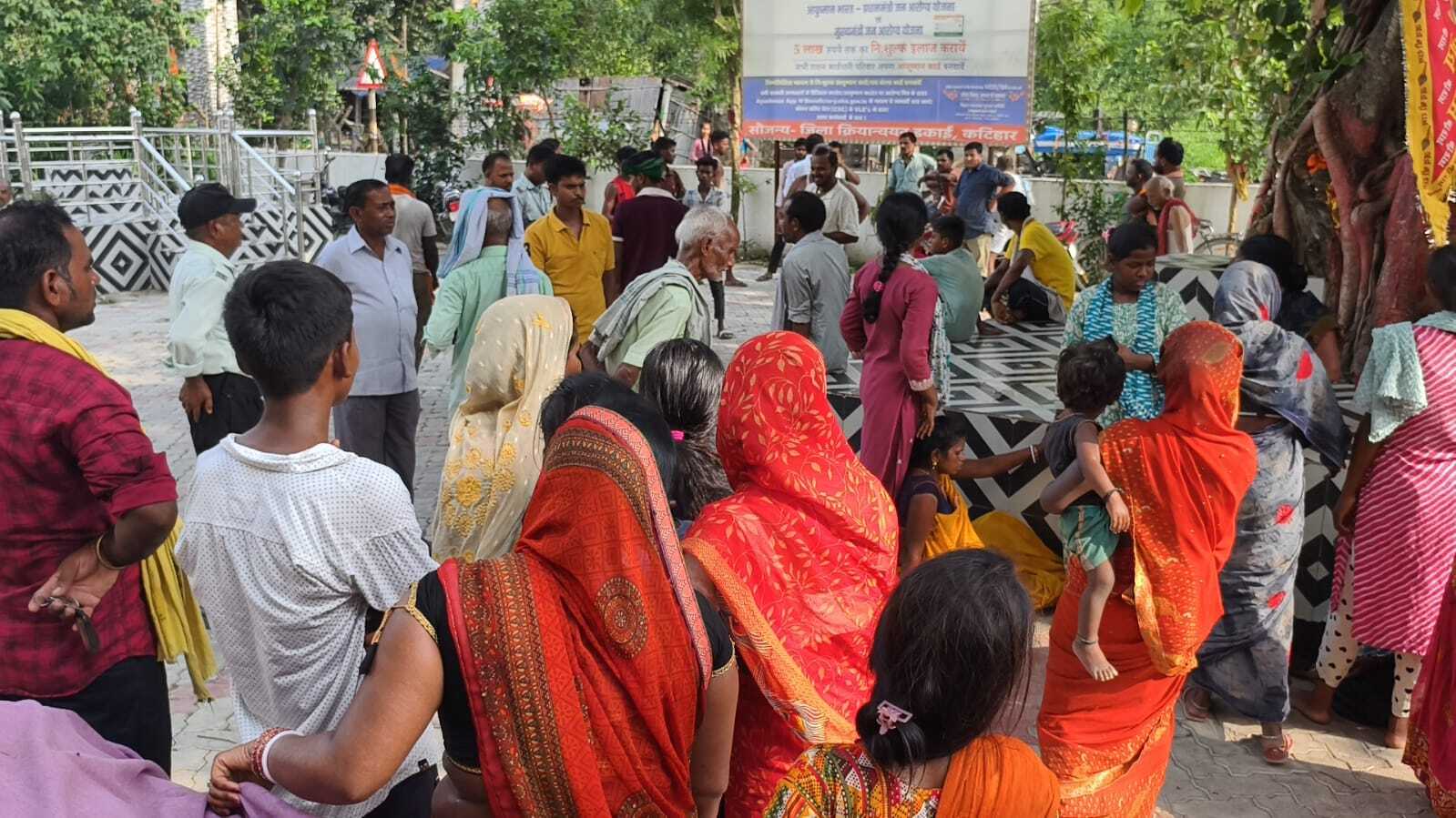 सड़क हादसे में महिला मजदूर की मौत, परिजनों में मचा कोहराम