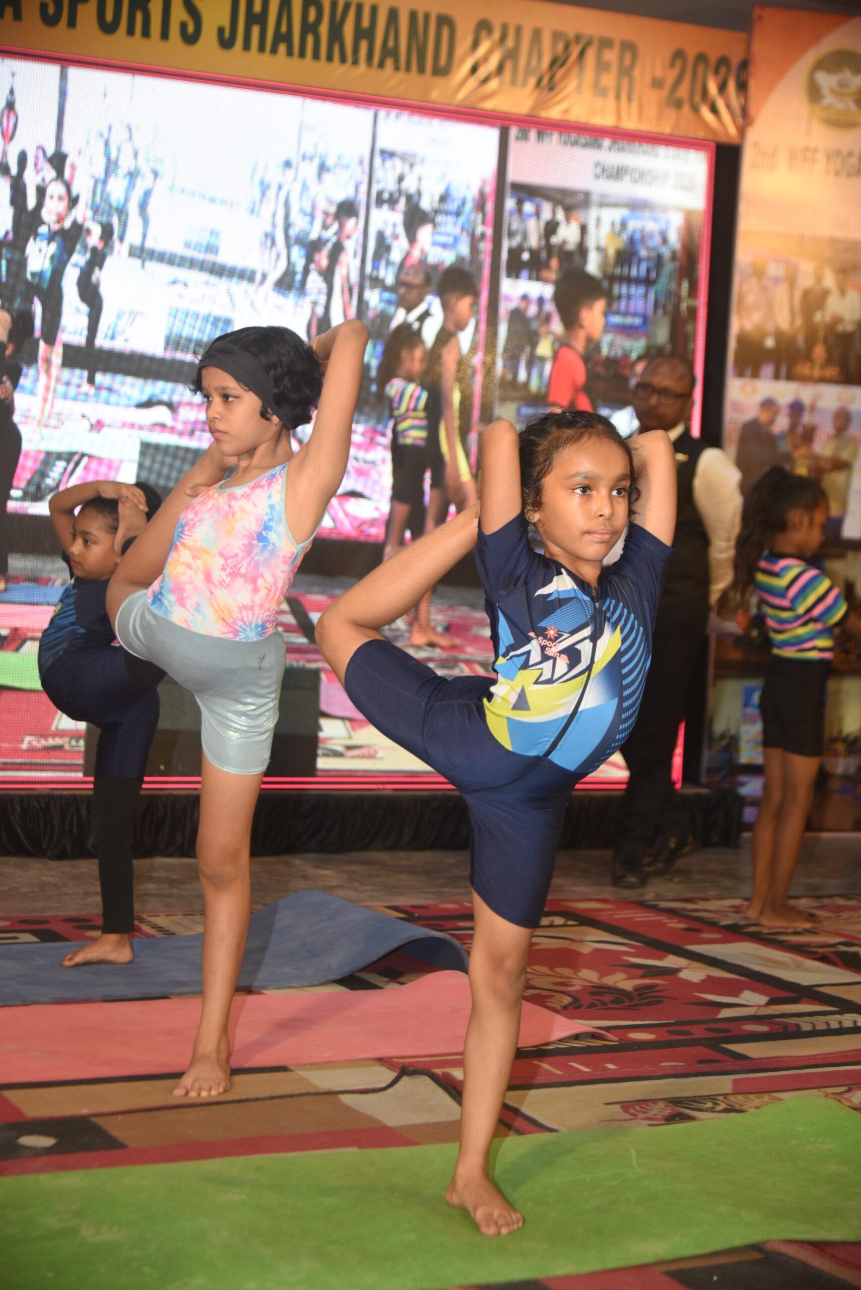 jharkhand yogasana : स्टेट योगसना स्पोर्ट्स चैंपियनशिप में 240 प्रतिभागी हुए शामिल