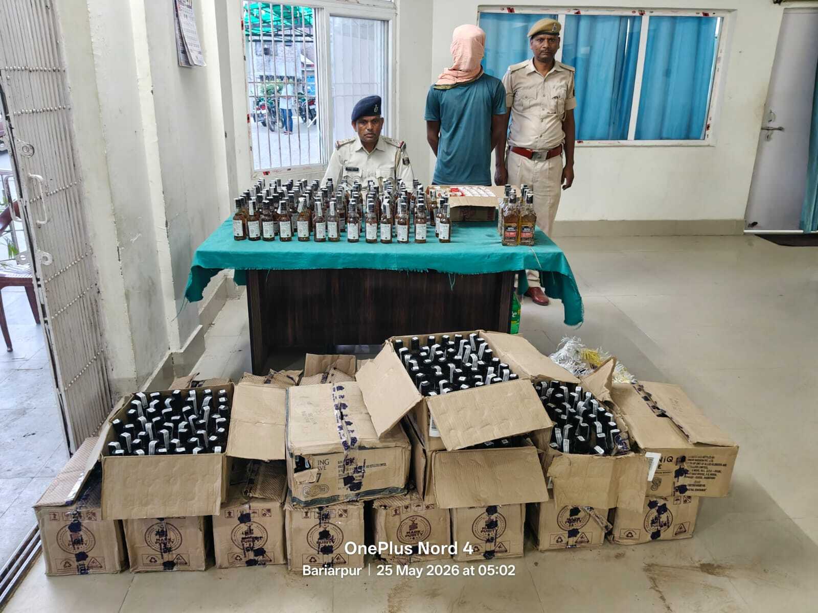 ऋषिकुंड मार्ग में 217 लीटर विदेशी शराब के साथ युवक गिरफ्तार