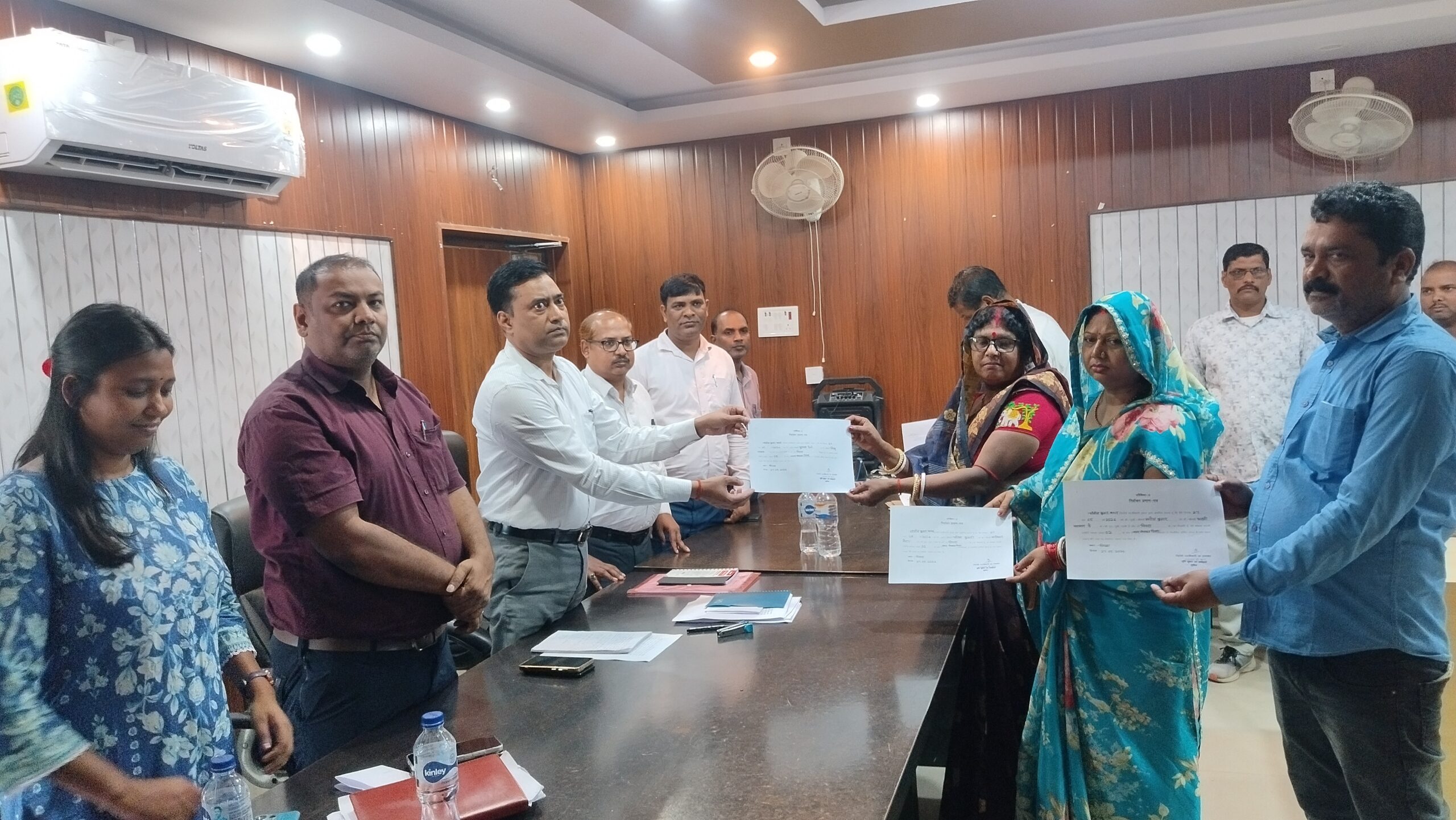 सशक्त स्थायी समिति सदस्य का हुआ चुनाव, लीला, मनोज व सुनीता ने दर्ज की जीत